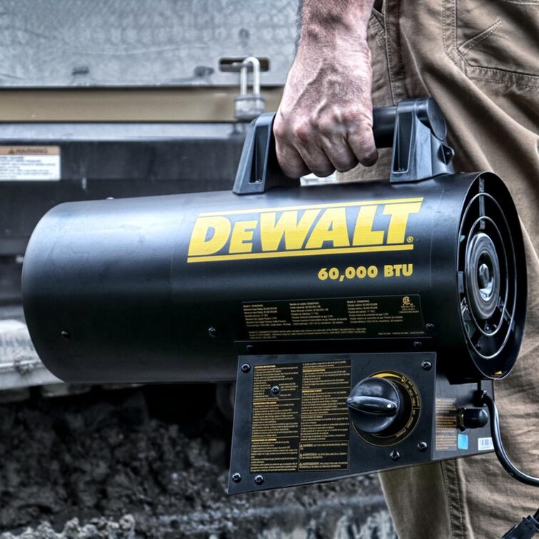 DeWalt 60000 BTU Propane High Efficiency Utility Space Heater